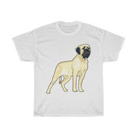 Mastiff Unisex Heavy Cotton Tee, S-5XL, 12 Colors Available, 100% Cotton, Made in the USA!!