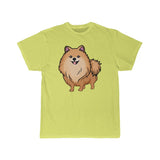 Pomeranian Men's Short Sleeve Tee, 100% Cotton, S - 5XL, 11 Colors, FREE Shipping, Made in USA!!