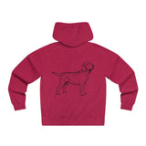 Labrador Retriever Hoodies, Men's Lightweight Pullover Hooded Sweatshirt