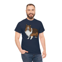 Shetland Sheepdog Unisex Heavy Cotton Tee