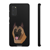 Belgian Malinois Tough Cell Phone Cases, Two Layers, Impact Resistant, Made in USA!!
