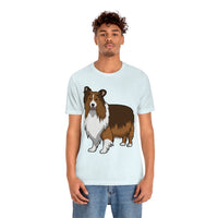 Shetland Sheepdog Unisex Jersey Short Sleeve Tee
