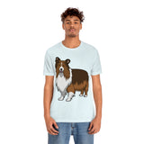 Shetland Sheepdog Unisex Jersey Short Sleeve Tee