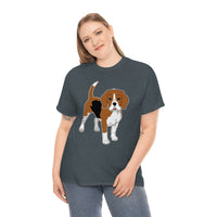 Beagle Unisex Heavy Cotton Tee, Made in the USA!!