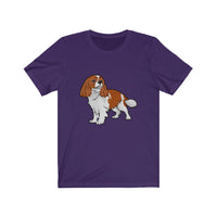 Cavalier King Charles Spaniel Unisex Jersey Short Sleeve Tee