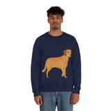 Chesapeake Bay Retriever Unisex Heavy Blend Crewneck Sweatshirt, 6 Colors, S - 3XL, Cotton/Polyester, FREE Shipping, Made in USA!!