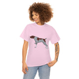 German Shorthaired Pointer Unisex Heavy Cotton Tee