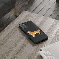 Golden Retriever Cell Phone Cases, Samsung, iPhone, Google, Impact Resistant, Dual Layer for Protection, FREE Shipping, Made in USA!!