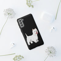 West Highland White Terrier Tough Cell Phone Cases, Impact Resistant, Matte or Glossy, FREE Shipping, Made in USA!!