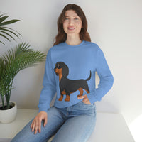 Dachshund Unisex Heavy Blend™ Crewneck Sweatshirt, S - 2XL, 14 Colors, Cotton/Polyester, Medium Fabric, FREE Shipping, Made in USA!!