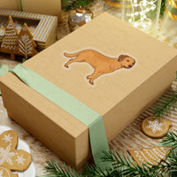 Chesapeake Bay Retriever Kiss-Cut Stickers, 4 Sizes, White or Transparent, Indoor Use, FREE Shipping, Made in USA!!
