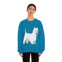 West Highland White Terrier Unisex Heavy Blend™ Crewneck Sweatshirt, S - 5XL, Cotton/Polyester, FREE Shipping, Made in USA!!