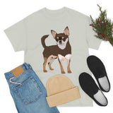 Chihuahua Unisex Heavy Cotton Tee, S - 5XL, 12 Colors, 100% Cotton, Made in the Usa, Free Shipping!!