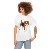 Beagle Unisex Heavy Cotton Tee, Made in the USA!!