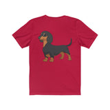 Dachshund  Unisex Jersey Short Sleeve Tee