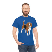 Beagle Unisex Heavy Cotton Tee, Made in the USA!!