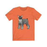 Miniature Schnauzer Unisex Jersey Short Sleeve Tee