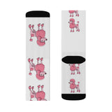 Poodle Sublimation Socks