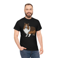 Shetland Sheepdog Unisex Heavy Cotton Tee