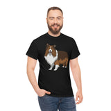 Shetland Sheepdog Unisex Heavy Cotton Tee