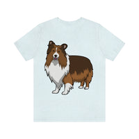 Shetland Sheepdog Unisex Jersey Short Sleeve Tee