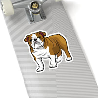 Bulldog Kiss-Cut Stickers