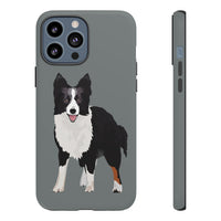 Border Collie Tough Cell Phone Cases, iPhone, Samsung, 2 Layer Case, Impact Resistant, Photographic Print Quality, FREE Shipping, Made in the USA!!