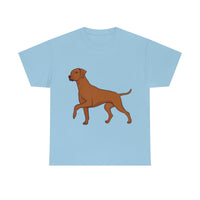 Rhodesian Ridgeback Unisex Heavy Cotton Tee, S - 5XL, 12 Colors, Cotton, Medium Fabric, FREE Shipping, Made in USA!!