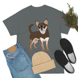 Chihuahua Unisex Heavy Cotton Tee, S - 5XL, 12 Colors, 100% Cotton, Made in the Usa, Free Shipping!!