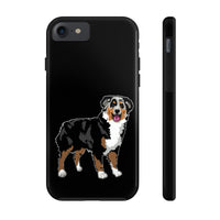 Australian Shepherd Case Mate Tough Cell Phone Cases, Wireless Charging, Extremely Strong Plastic, FREE Shipping, Made in USA!!