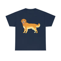 Golden Retriever Unisex Heavy Cotton Tee
