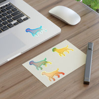 Rhodesian Ridgeback Sticker Sheets, 2 Sizes, Water Resistant Vinyl, Indoor/Outdoor, FREE Shipping, Made in USA!!
