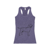 Labrador Retriever Tank Tops for Women Racerback Tank