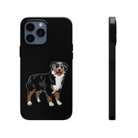 Australian Shepherd Case Mate Tough Cell Phone Cases, Wireless Charging, Extremely Strong Plastic, FREE Shipping, Made in USA!!