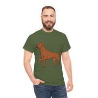 Rhodesian Ridgeback Unisex Heavy Cotton Tee, S - 5XL, 12 Colors, Cotton, Medium Fabric, FREE Shipping, Made in USA!!