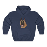 Belgian Malinois Unisex Heavy Blend™ Hooded Sweatshirt