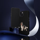 Tricolor Cavalier King Charles Spaniel Tough Cell Phone Cases, Glossy/Matte, Google, Samsung, iPhone, FREE Shipping, Made in USA!!