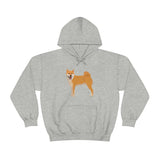 Shiba Inu Unisex Heavy Blend™ Hooded Sweatshirt, S -5XL, 12 Colors, Cotton/Polyester, Medium Heavy Fabric, FREE Shipping, Made in USA!!