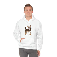 Chihuahua Unisex Heavy Blend Hooded Sweatshirt, Cotton/Polyester, S- 5XL, 13 Colors, Free Shipping, Made In Usa!!