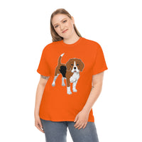 Beagle Unisex Heavy Cotton Tee, Made in the USA!!
