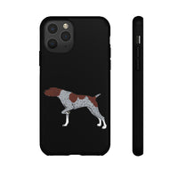 German Shorthaired Pointer Tough Cell Phone Cases