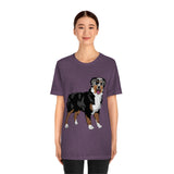 Australian Shepherd Unisex Jersey Short Sleeve Tee, XS-3XL, 14 Colors, Soft Cotton, Light Fabric, FREE Shipping, Made in USA!!
