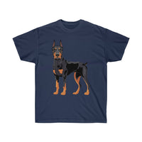 Doberman Pinscher Unisex Ultra Cotton Tee