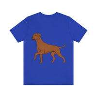 Rhodesian Ridgeback Unisex Jersey Short Sleeve Tee, S - 3XL, 16 Colors, Light Fabric Cotton, FREE Shipping, Made in USA!!