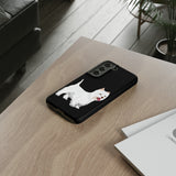 West Highland White Terrier Tough Cell Phone Cases, Impact Resistant, Matte or Glossy, FREE Shipping, Made in USA!!