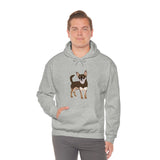 Chihuahua Unisex Heavy Blend Hooded Sweatshirt, Cotton/Polyester, S- 5XL, 13 Colors, Free Shipping, Made In Usa!!