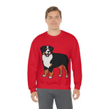 Bernese Mountain Dog Unisex Heavy Blend™ Crewneck Sweatshirt, S - 2XL, 6 Colors, Cotton/Polyester, FREE Shipping, Made in USA!!