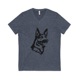 German Shepherd V-Neck Tee