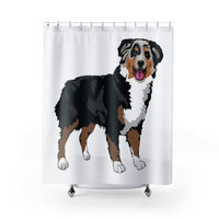 Australian Shepherd Shower Curtains