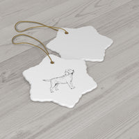 Labrador Retriever Ceramic Ornaments